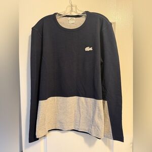 Lacoste Color Block Crewneck Size XL New